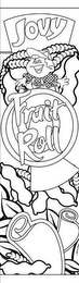 JOVY FRUIT ROLL logo
