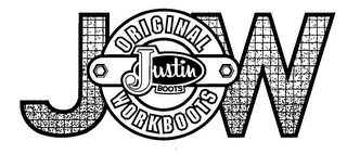 JOW ORIGINAL WORKBOOTS JUSTIN BOOTS logo