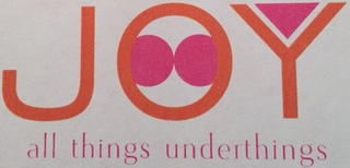JOY ALL THINGS UNDERTHINGS logo