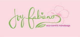 JOY FABIANO ECO-CENTRIC HANDBAGS logo