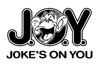 J.O.Y. JOKE'S ON YOU logo