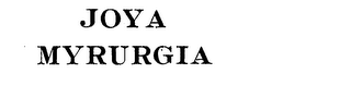JOYA MYRURGIA logo
