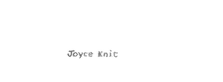 JOYCE KNIT logo