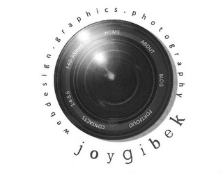 JOYGIBEK WEBDESIGN · GRAPHICS · PHOTOGRAPHY HOME ABOUT BLOG PORTFOLIO CONTACTS 1:4.5-6 F-60-300MM logo