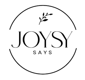 JOYSY SAYS logo