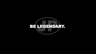 JP BE LEGENDARY. logo