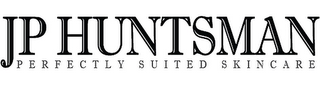 JP HUNTSMAN PERFECTLY SUITED SKINCARE logo