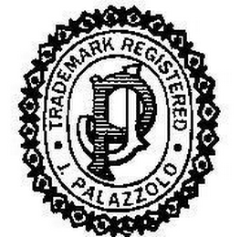JP J. PALAZZOLO TRADEMARK REGISTERED logo