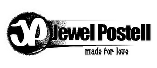 JP JEWEL POSTELL MADE FOR LOVE logo