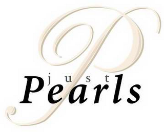 JP JUST PEARLS logo