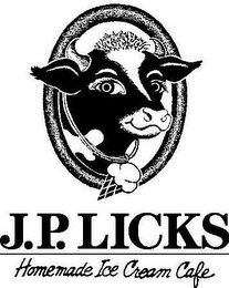 J.P. LICKS HOMEMADE ICE CREAM CAFE logo