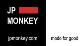 JP MONKEY JPMONKEY.COM MADE FOR GOOD logo