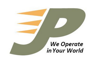 JP WE OPERATE IN YOUR WORLD logo