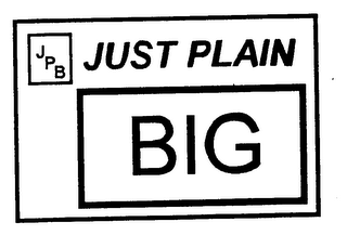 JPB JUST PLAIN BIG logo
