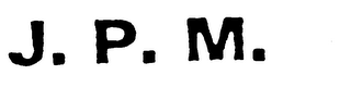 J.P.M. logo