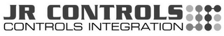 JR CONTROLS CONTROLS INTEGRATION logo