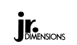 JR. DIMENSIONS logo