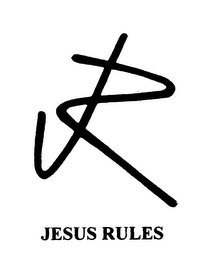 JR JESUS RULES logo