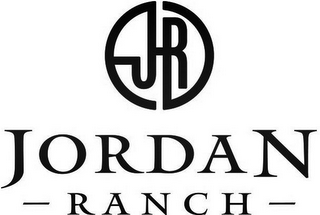 JR JORDAN RANCH logo