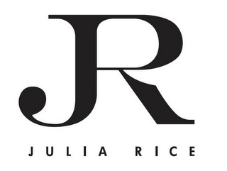 JR JULIA RICE logo