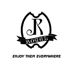 JR ROYAL ENJOY THEM EVERYWHERE logo