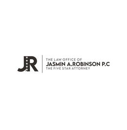JR THE LAW OFFICE OF JASMIN A. ROBINSON P.C. THE FIVE STAR ATTORNEY logo
