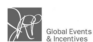 JRP GLOBAL EVENTS & INCENTIVES logo
