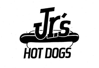 JR.'S HOT DOGS logo