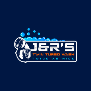 J&R'S TWIN TURBO WASH TWICE AS NICE logo