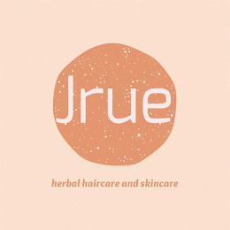 JRUE HERBAL HAIRCARE AND SKINCARE logo