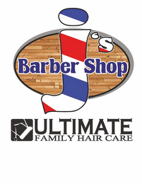 J'S BARBER SHOP ULTIMATE FAMILY HAIR CARE logo