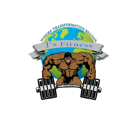 J'S FITNESS "WHERE TRANSFORMATION BEGINS" logo