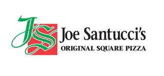 JS JOE SANTUCCI'S ORIGINAL SQUARE PIZZA logo