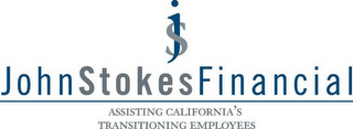 JS JOHN STOKES FINANCIAL - ASSISTING CALIFORNIA'S TRANSITIONING EMPLOYEES logo