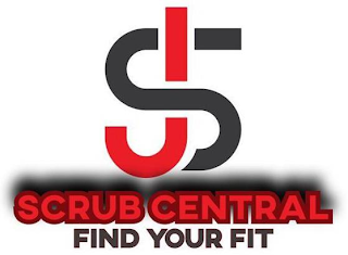JS SCRUB CENTRAL FIND YOUR FIT logo