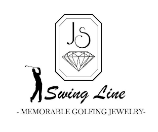 JS SWING LINE- MEMORABLE GOLFING JEWELRY - logo