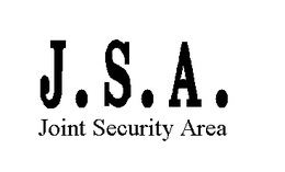 J.S.A. JOINT SECURITY AREA logo