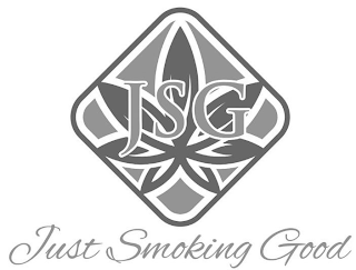 JSG JUST SMOKING GOOD logo