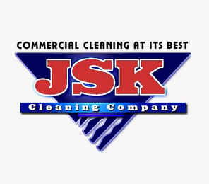 JSK CLEANING COMPANY COMMERCIAL CLEANING AT ITS BEST logo
