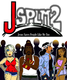 J.S.P.L.M.2 JESUS SAVES PEOPLE LIKE ME TOO logo