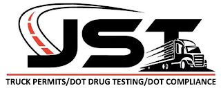 JST TRUCK PERMITS/ DOT DRUG TESTING/ DOT COMPLIANCE logo