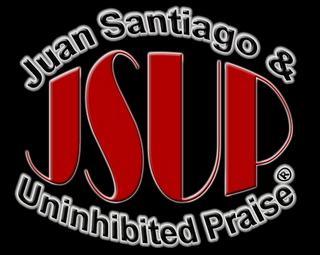 JSUP JUAN SANTIAGO & UNINHIBITED PRAISE logo