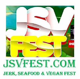 JSV FEST IN D JSVFEST.COM JERK, SEAFOOD & VEGAN FEST logo