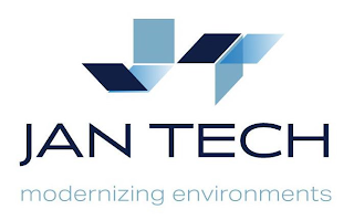 JT JAN TECH MODERNINZING ENVIRONMENTS logo