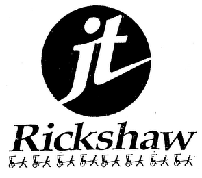 JT RICKSHAW logo