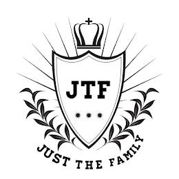JTF JUST THE FAMILY logo