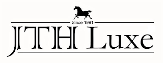 JTH LUXE SINCE 1991 logo