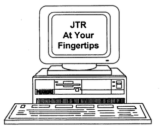JTR AT YOUR FINGERTIPS logo