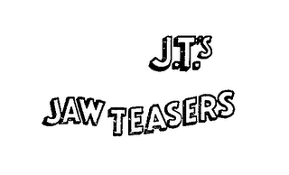 J.T.'S JAW TEASERS logo