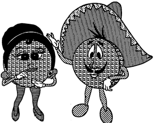 "JUAN AND JUANITA PESO" logo